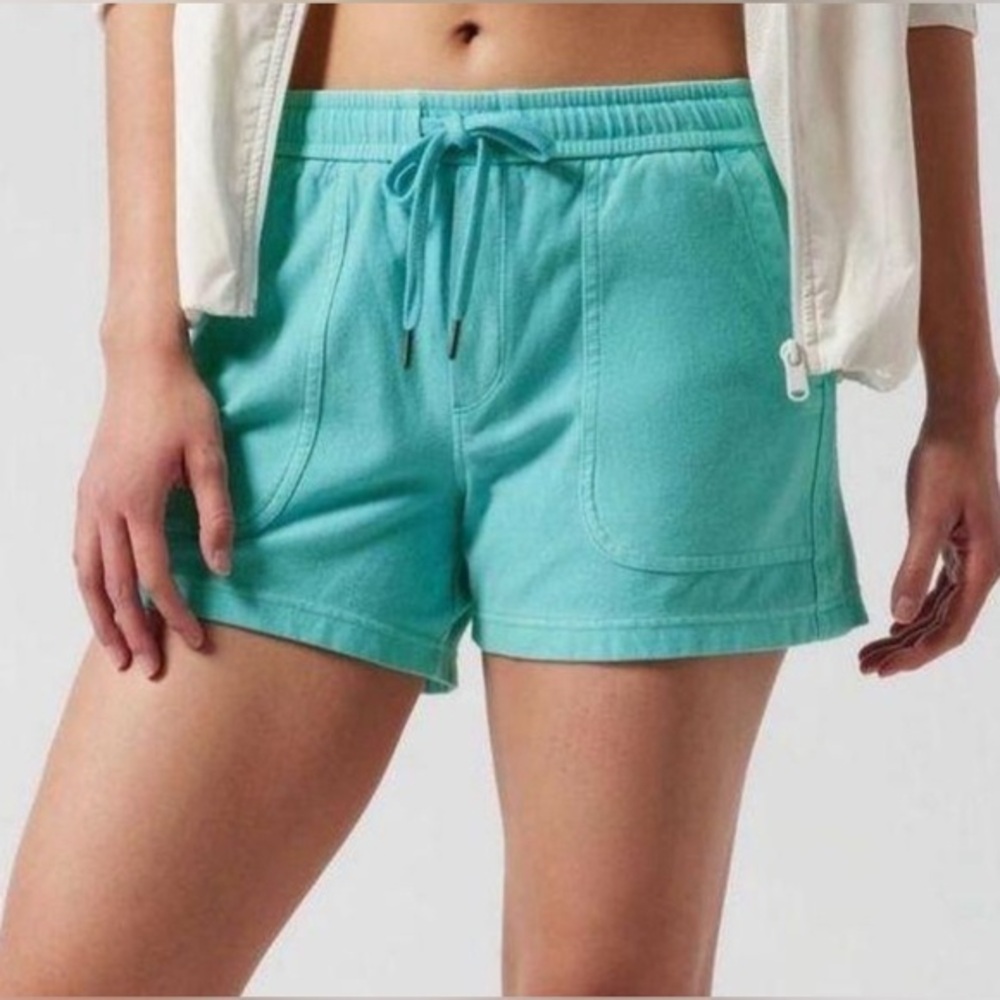 ATHLETA Farallon Shorts Women's Size Medium Gulf Green Teal